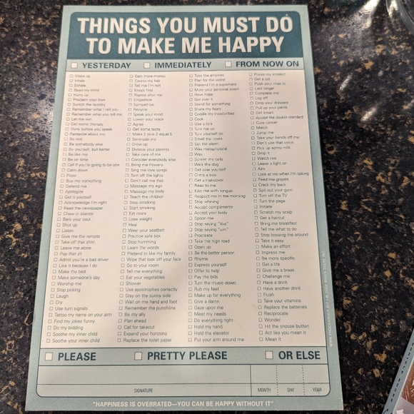 Things you must do check list - Picture 2 of 3